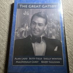 1949 film adaptation of The Great Gatsby, starring Alan Ladd  *New*