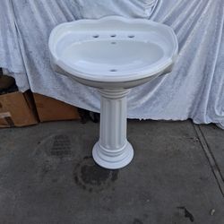 Vortens Bathroom Pedestal Sink - !!!!!! SAVE BIG !!!!! -
