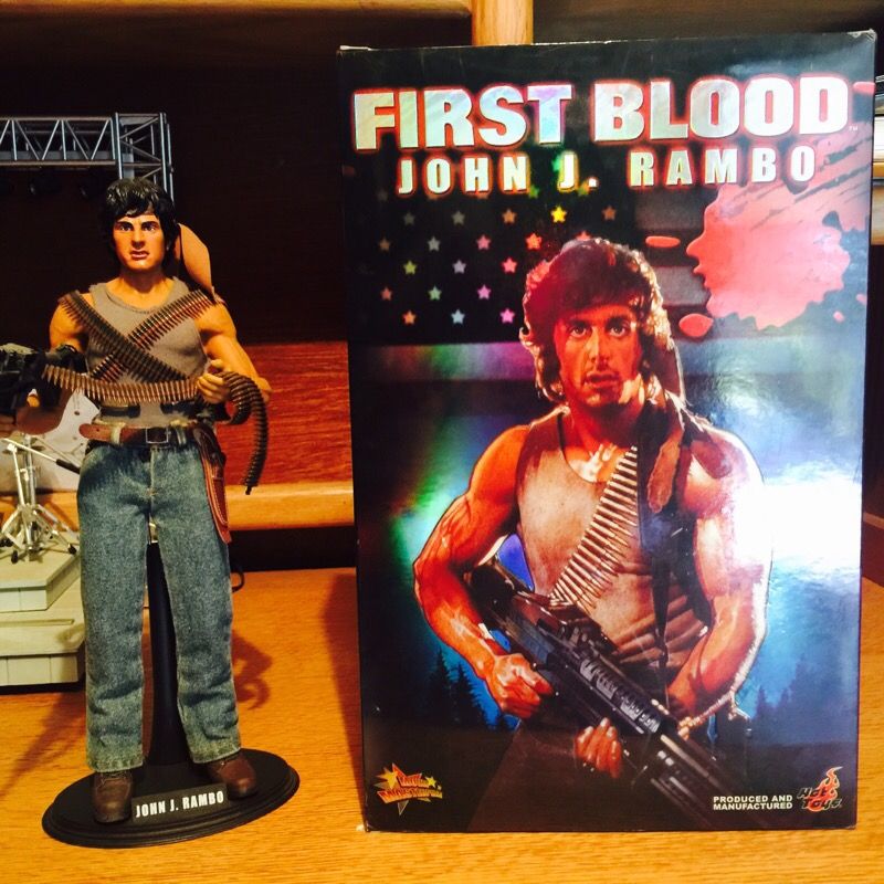 Hot toys (ホットトイズ) フィギュア FIRST BLOOD JOHN J.RAMBO MMS21