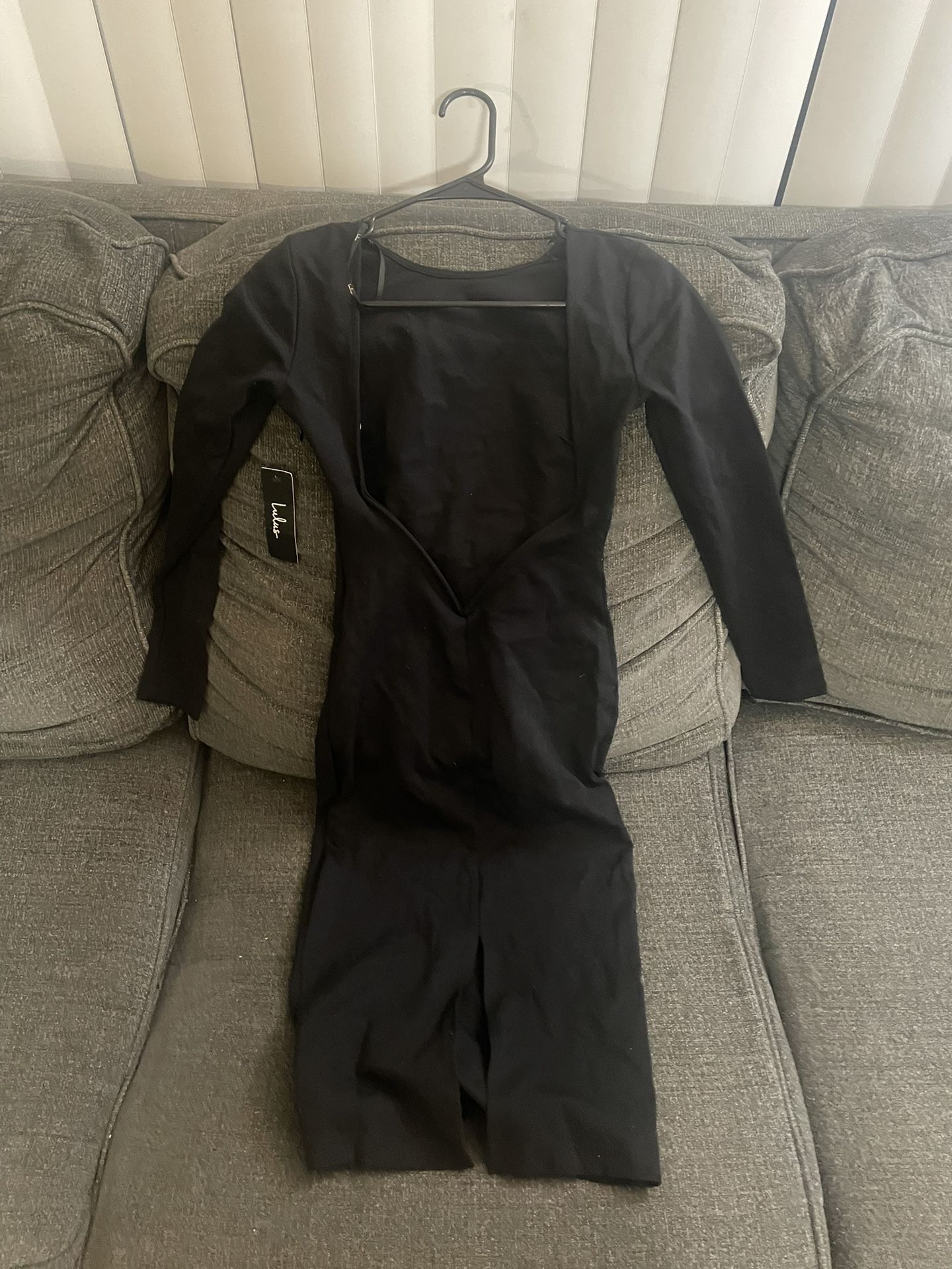 Black Long Sleeved Lulus Dress