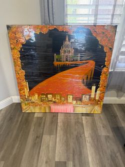 Original DÃa de los Muertos (Day of the Dead) Oil Paintings 48 x 48