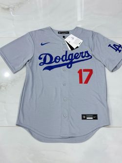 Shohei Ohtani Los Angeles Dodgers Nike Road Stadium Jersey - Gray Size Small New