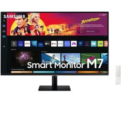 NEW SAMSUNG 32" M70B Series 4K UHD USB-C Smart Monitor & Streaming TV, 4ms, 60Hz, HDR10