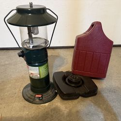 Tent Cooler Cot Lamp Stove