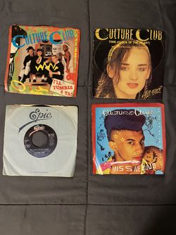 Culture Club 4 45 Rpm Vinyls 