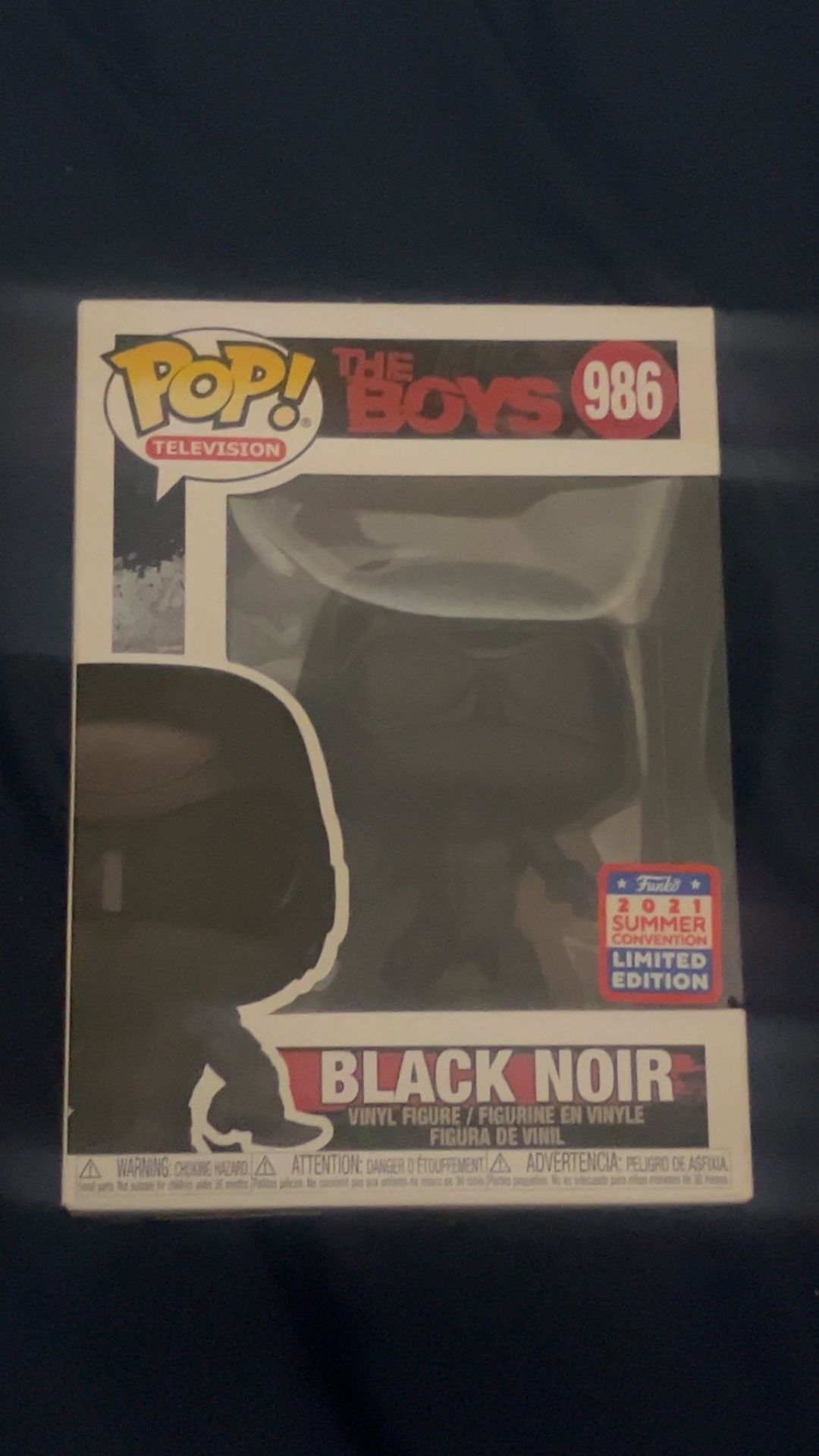 Funko Pop! TV: The Boys - Black Noir, Amazon Funkon Exclusive Limited Edition