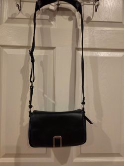 Calvin Klein Crossbody Bag with Silver Buckle