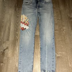 Palm Angels Sacred Heart Jeans- Size 30
