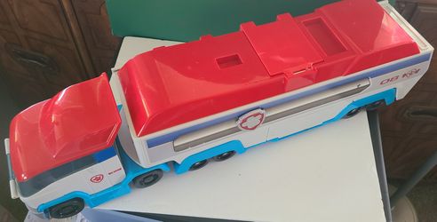 The Paw Patroller Ultimate Rescue Vehicle.