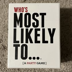 Who’s Most Likely To…..Party Game