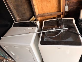 Whirlpool washer & dryer