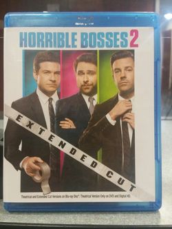 Horrible Bosses 2 Blu-ray Extended Cut Movie Comedy