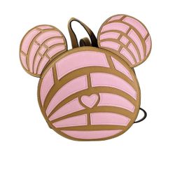 pink disney concha backpack 