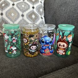 Character Tumblers 16 Ounce