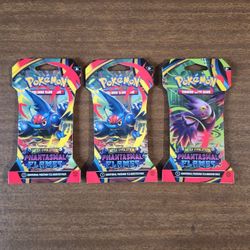 Pokemon Cards Mega Evolution Phantasmal Flames Sleeved Booster Pack