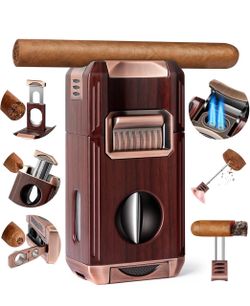 Cigar Lighter and Cutter Set