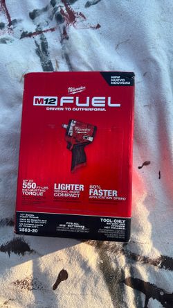 Milwaukee 1/2 Stubby  impact wrench. 1/2. Model. 2563-20. Tool only