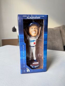 2019 Clayton Kershaw Los Angeles Dodgers Bobblehead NoHitter 5th Anniversary SGA