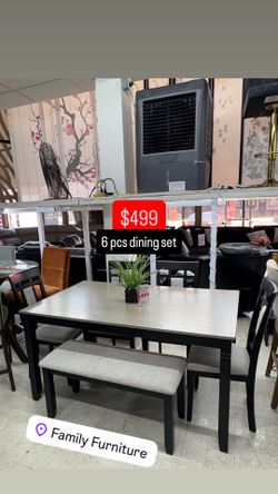 Table and chairs