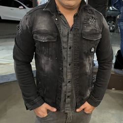 Men’s Jean Jacket Made In Turkey Store Pick Up We accept all major credit cards an Apple Pay.
