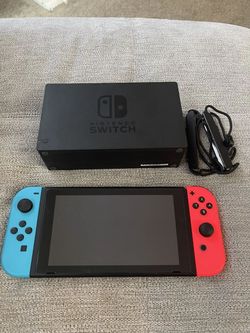 Like new Nintendo switch with dock