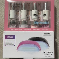 LED Nail lamp And nail Starter Kit