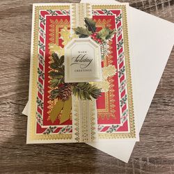 Hand Made Christmas Card $3.00