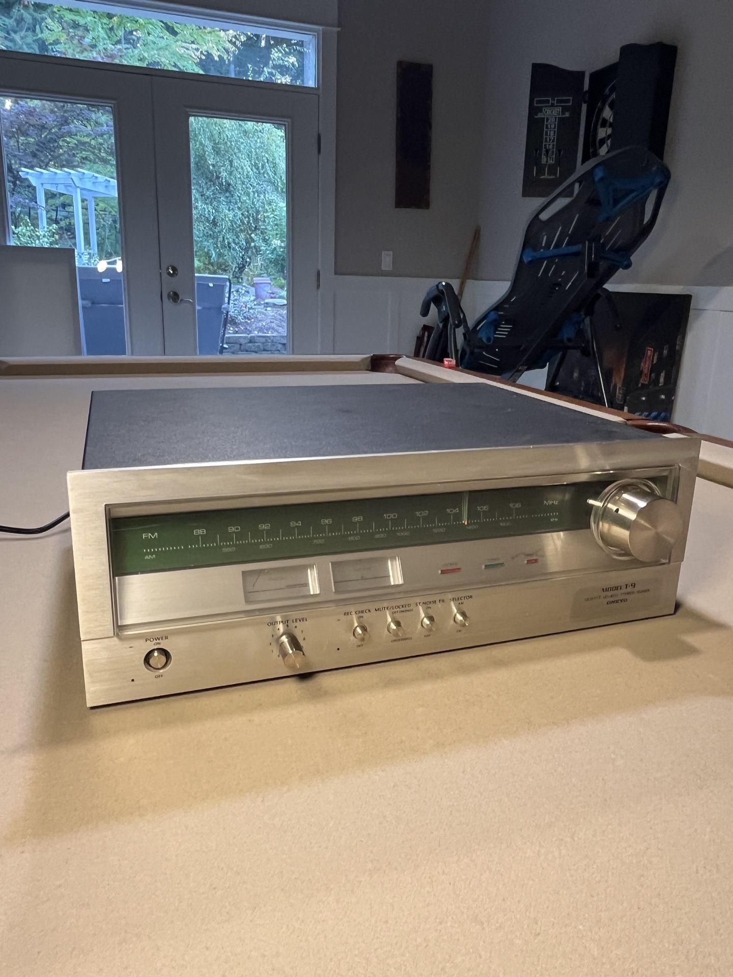 Vintage Onkyo T-9 Tuner – Fully Tested and Fully Functional
