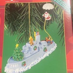 2001 Christmas at Sea Ornament - 6th in Series - Exchange Exclusive