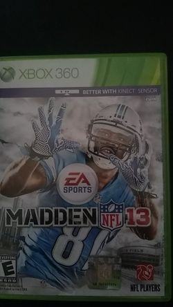 Xbox 360 Madden2013