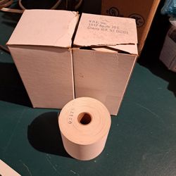 Cash Register Paper Rolls 5 Total New