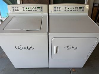 Washer And Dryer