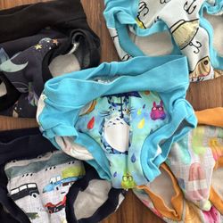 Toddler Bamboo Diaper Underwear Beaneroobaby Brand