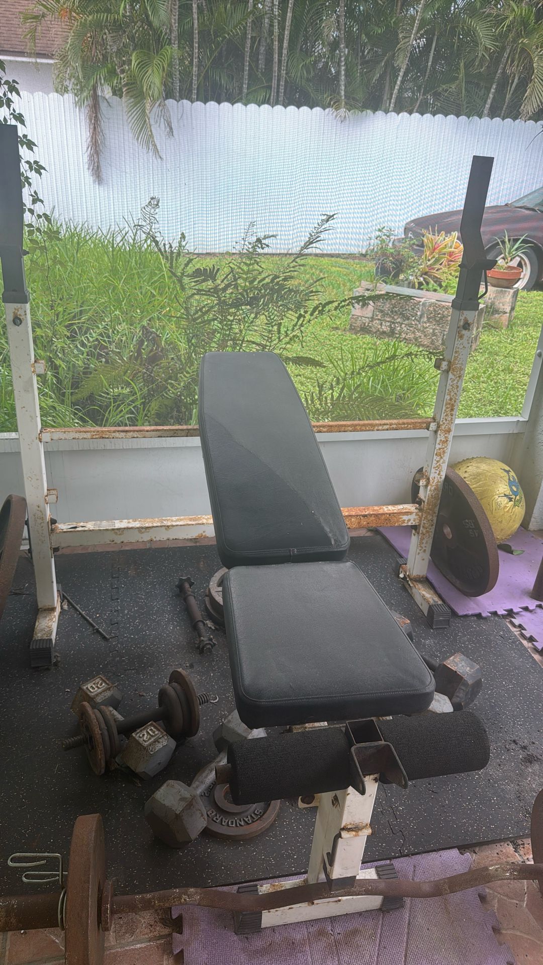 Bench And Weights