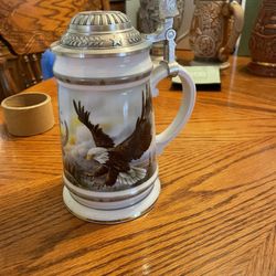 Beer stein America the beautiful
