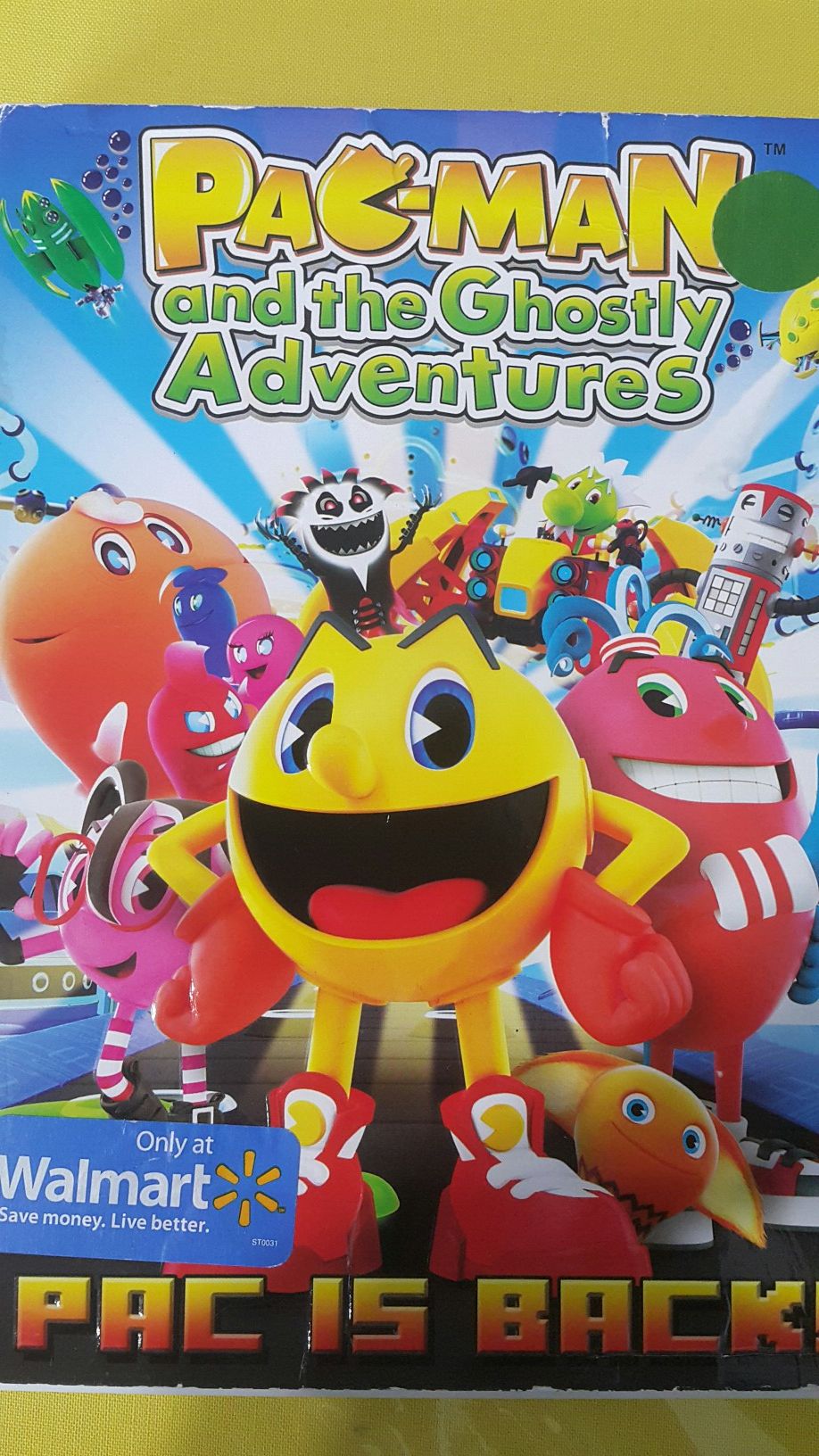 PAC-MAN AND THE GHOSTLY ADVENTURES DVD