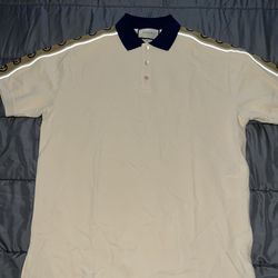 Gucci Polo Tan Beige Size Large Brand New 