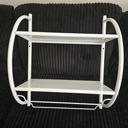 New White Shelf Hanging 