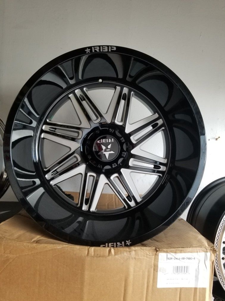 4 new wheels ROLING BIG POWER ( RBP) 24x14  8x6.5 $850.00