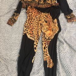Leopard print  set Size S/M