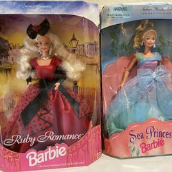Ruby Romance Barbie $35. Sea Princess Barbie $25