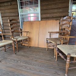 Table and Four Chairs