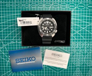 Seiko SRPE93 Turtle Men’s Diver’s Watch - (Full Set) Mint