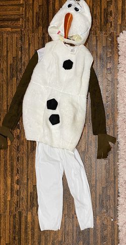 Kids Olaf costume - New- size 4/6