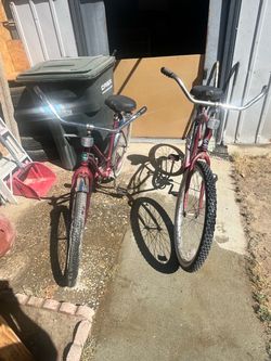 Two Vintage-Style Cruiser Bikes – $100 OBO for Both