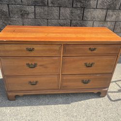 Davis Cabinet Co cherry dresser 