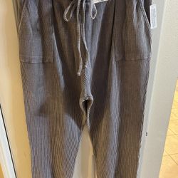 Gray Active Pants