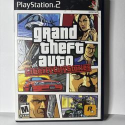 Grand Theft Auto: Liberty City Stories (Sony PlayStation 2 PS2, 2006) CIB