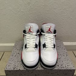 Jordan 4 Red Cement 