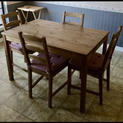 IKEA Table And Chairs (Jokkmok)